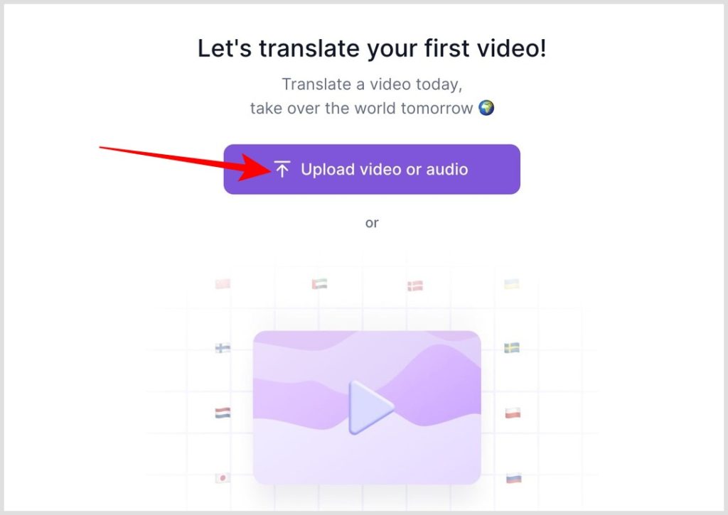 Subir video o audio en Rask