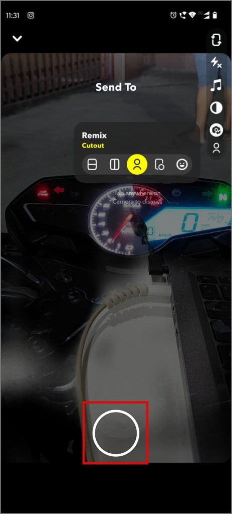 Captura el Remix Snap para los recuerdos