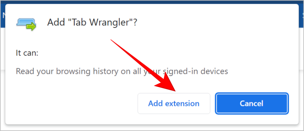 Agregar botón de extensión en Chrome