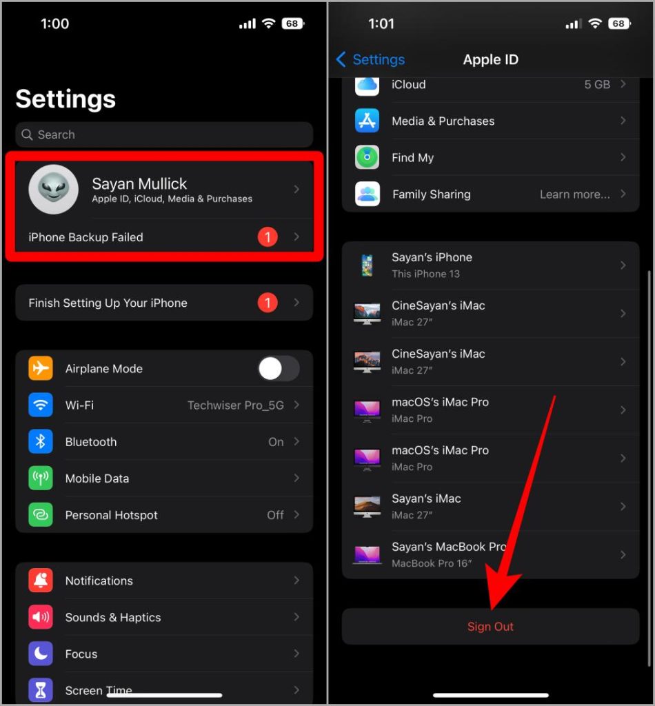 Configuración de Appleid iPhone