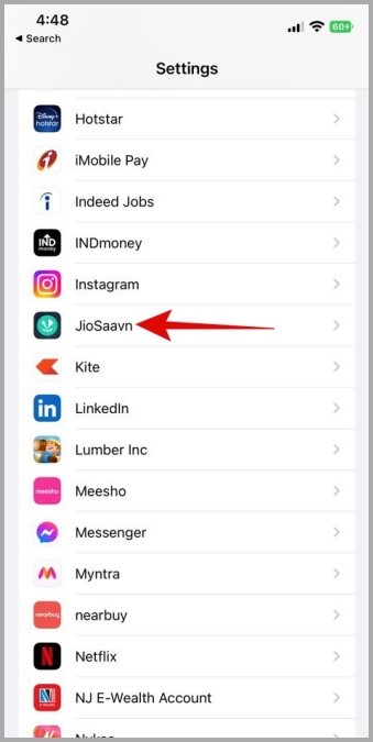 Aplicaciones en iPhone