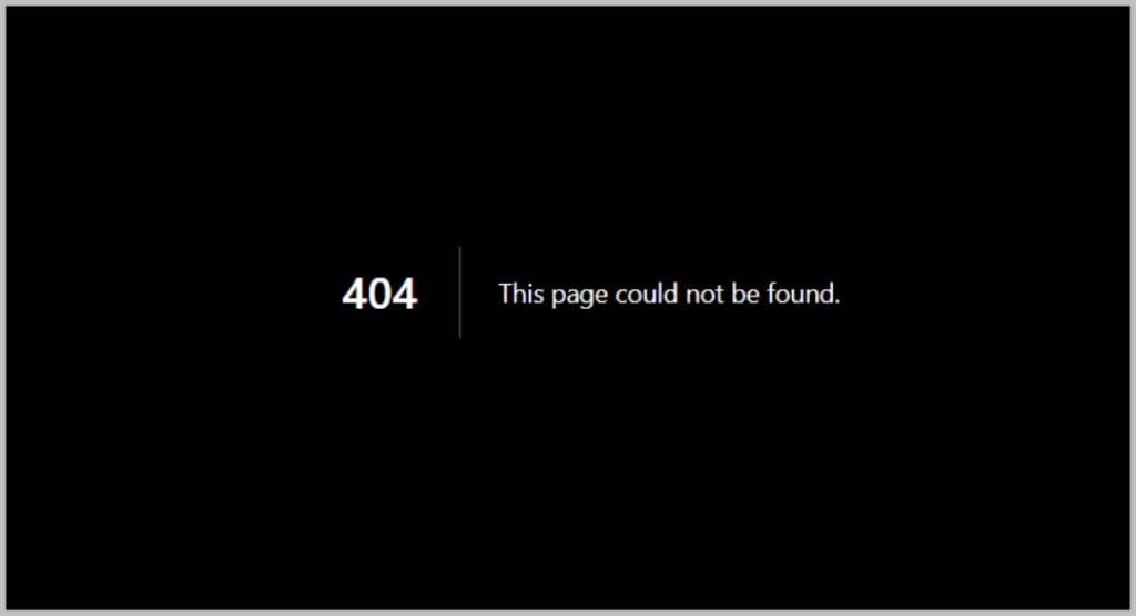 Página de error después de eliminar el enlace de conversación de chatgpt compartido