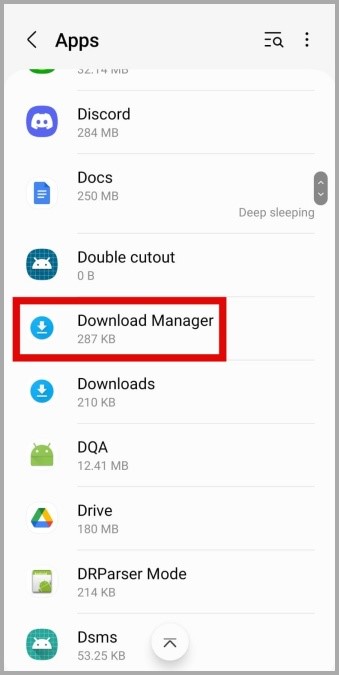 Descargar administrador en Android