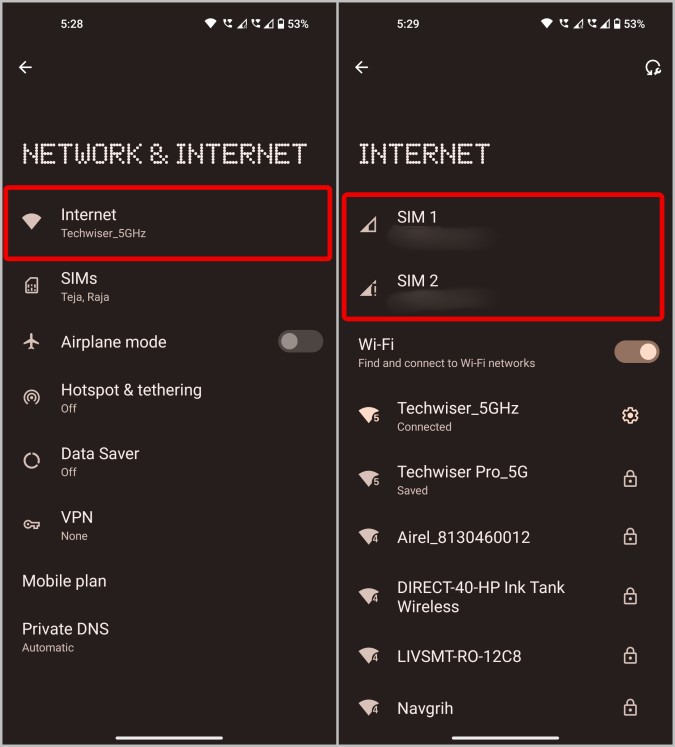 Configuración de SIM en teléfonos Android