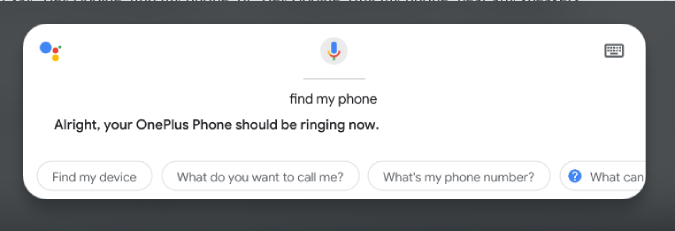 Encontrar mi dispositivo con el Asistente de Google