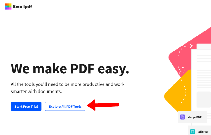 Apertura de PDF pequeño