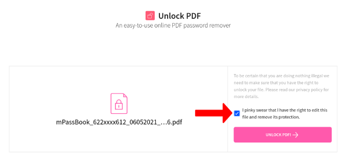 Apertura de PDF en PDF pequeño