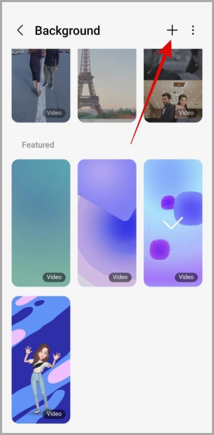Subir el fondo de llamadas en el teléfono Samsung