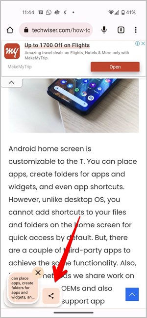 Android 13 portapapeles compartidos