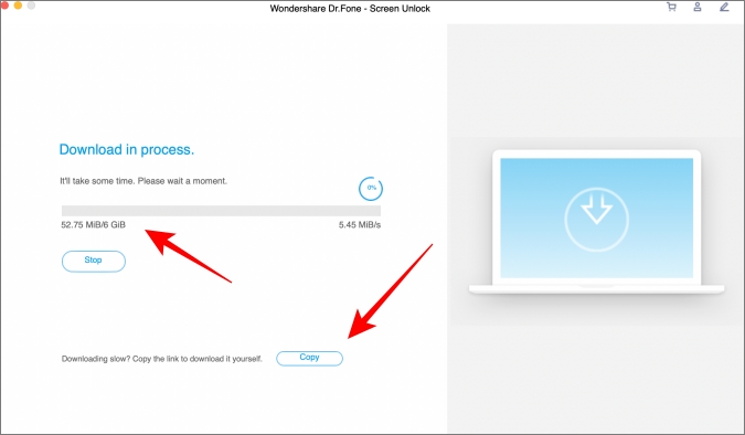 Dr.Fone Descarga de firmware