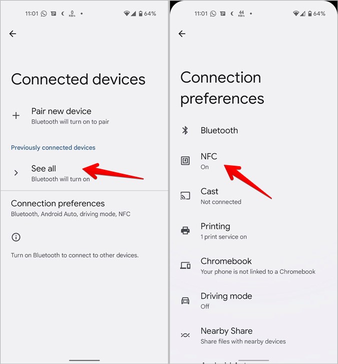 Configuración de Android NFC