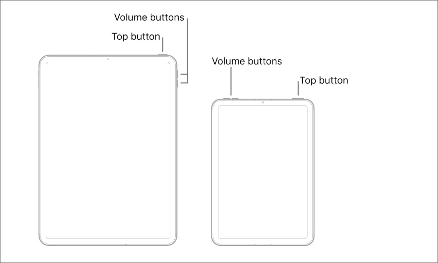 forzar reiniciar iPad para arreglar el sonido no funciona