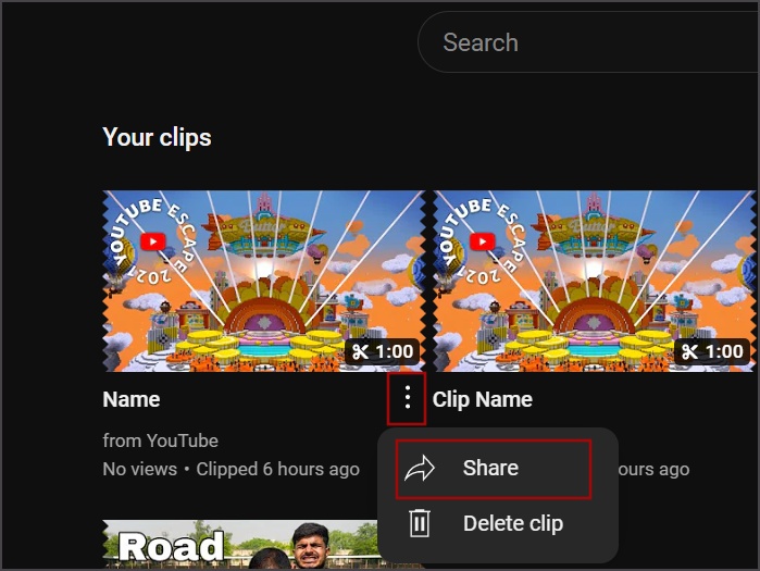 Comparte el video recortado en la PC