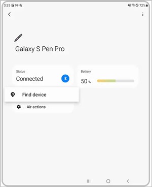 Samsung s Pen Smart Things pliegue