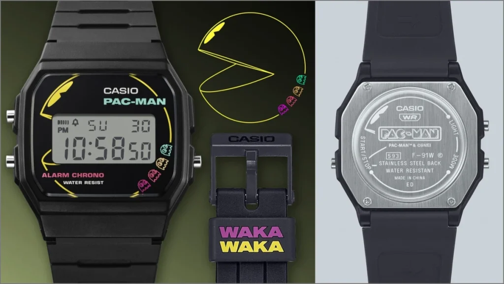 Casio X PAC-MAN F-91WPC-1A Reloj