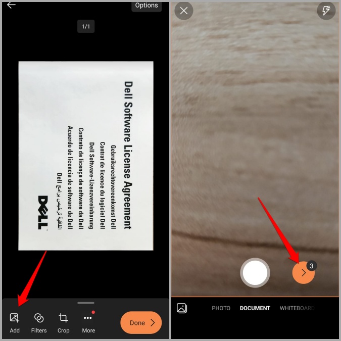 Escanear múltiples documentos en la aplicación Microsoft Office