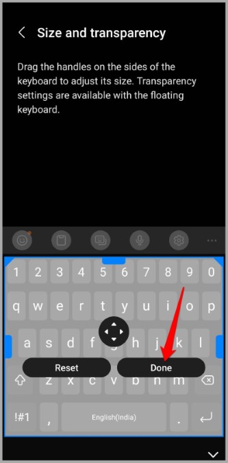 Agrandar el teclado Samsung