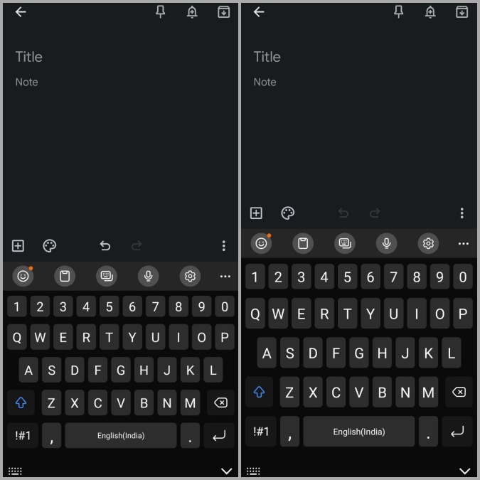 Cambiar el tamaño del teclado Samsung
