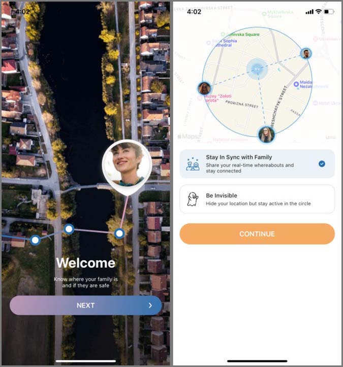 Localizador familiar - Alternativa Life360