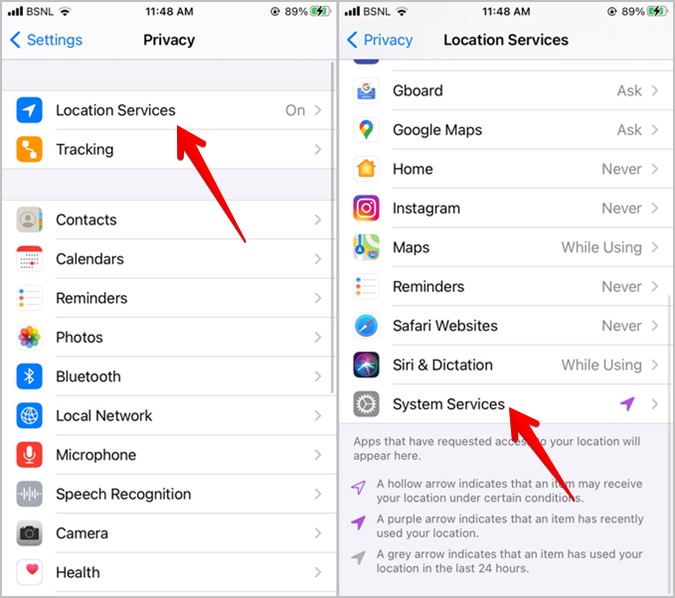Servicios de ubicación de Wi-Fi de iPhone