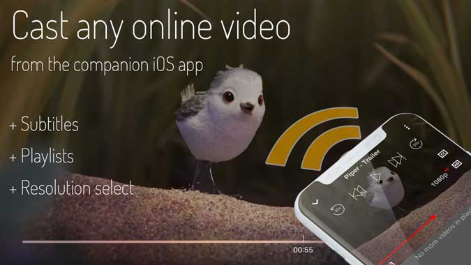 Elegir cualquier video en línea a Firestick