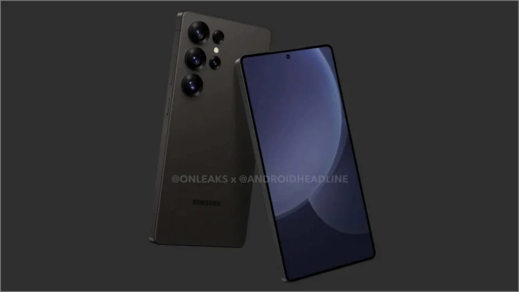 Samsung Galaxy S25 Ultra filtró renders
