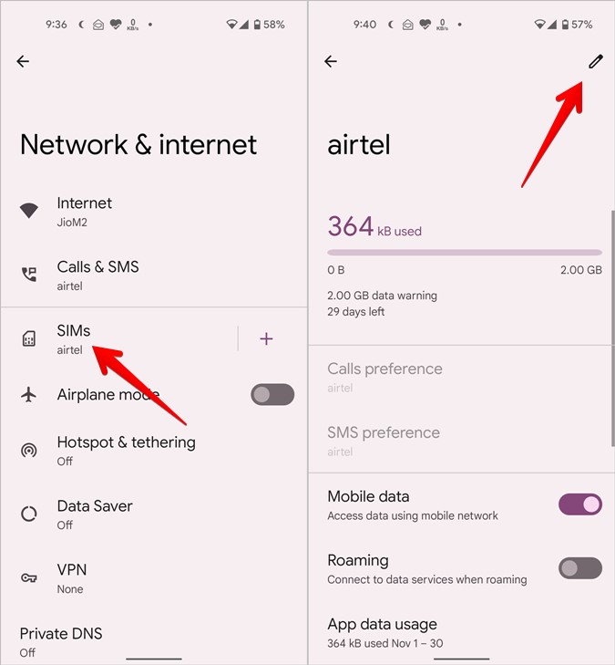 Nombre de edición móvil de Android 12