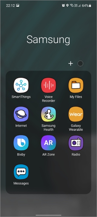 Paquete de iconos de Samsung
