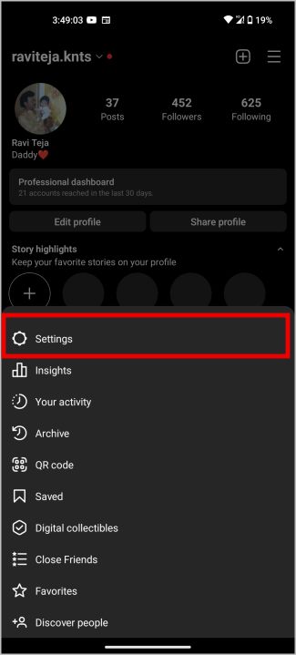 APRENDIZACIÓN DE LA APLICACIÓN DE INSTAGRAM