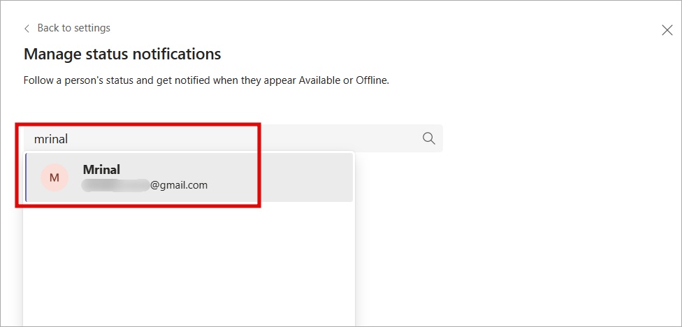 Configuración de notificación de cambio de estado de los equipos de Microsoft