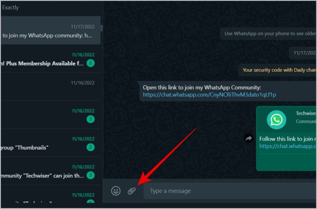 ABIERTA ACTIGACIÓN en WhatsApp Web