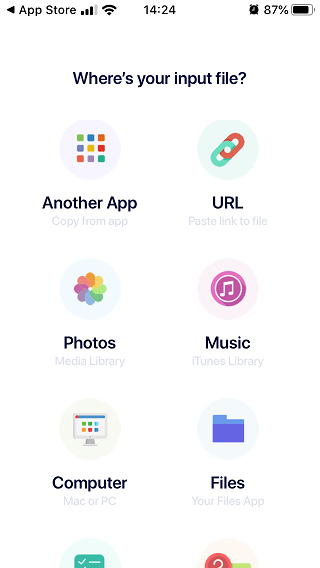 Video Converter App UI