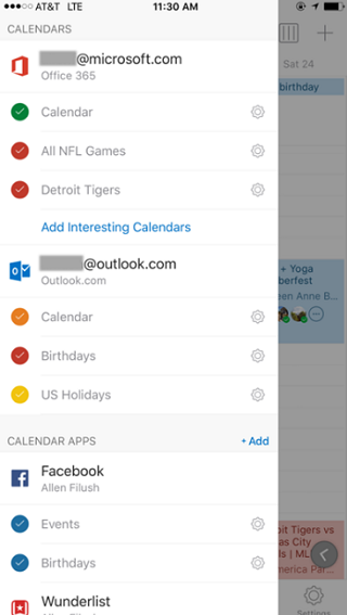 Otras cuentas de calendario en Outlook