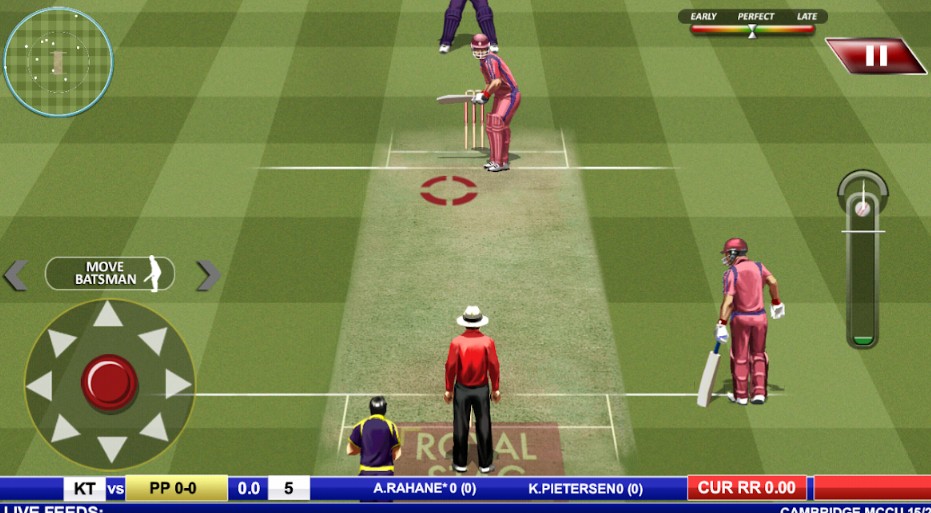 juego de cricket real