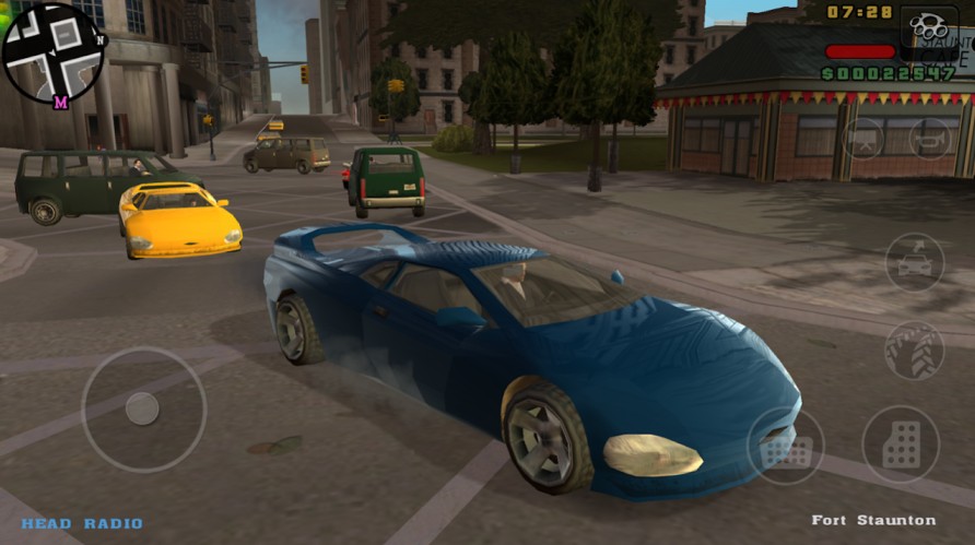 Grand Theft Auto Scene
