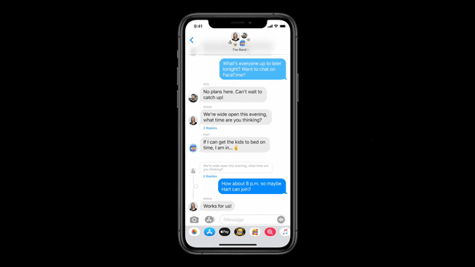iMessages nuevas características en iOS 14