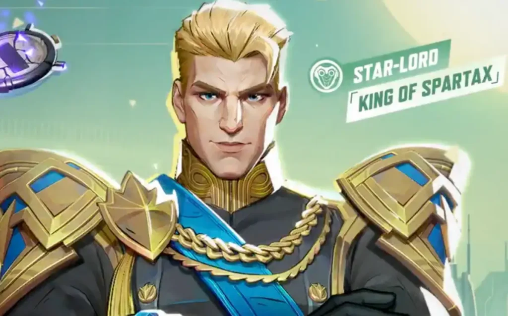 Star-Lord King of Spartax Costume Marvel Rivals
