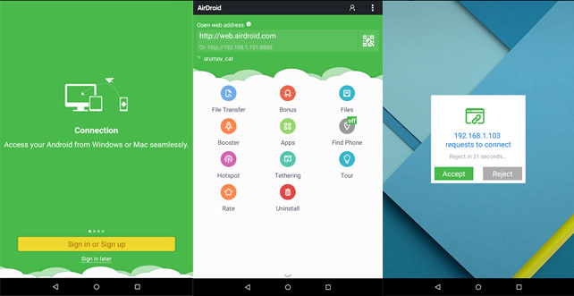 Airdroid para Android