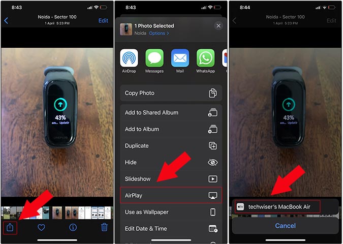 Airplay de iPhone a Mac