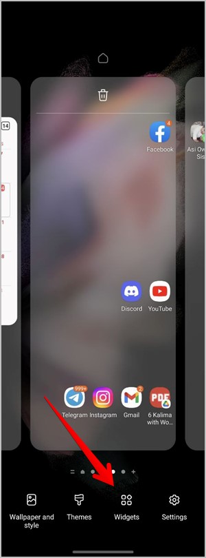 Whatsapp widget de android