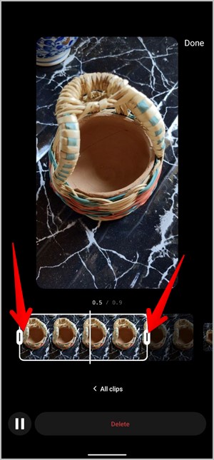 Clip de recorte de carrete de Instagram
