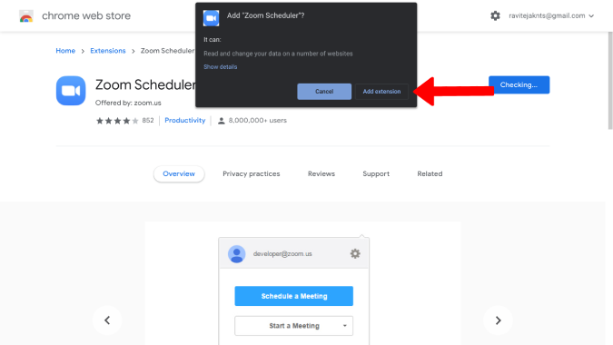 Agregar la extensión de Chrome