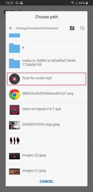 Notificación personalizada de WhatsApp: Tono para Crush