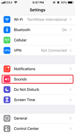 Notificación personalizada de WhatsApp: sonidos