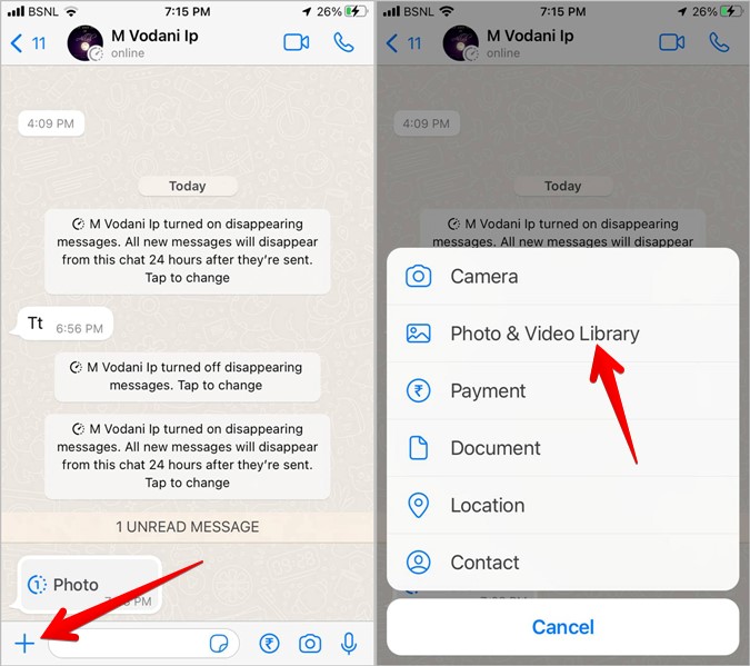 WhatsApp View una vez habilita iPhone