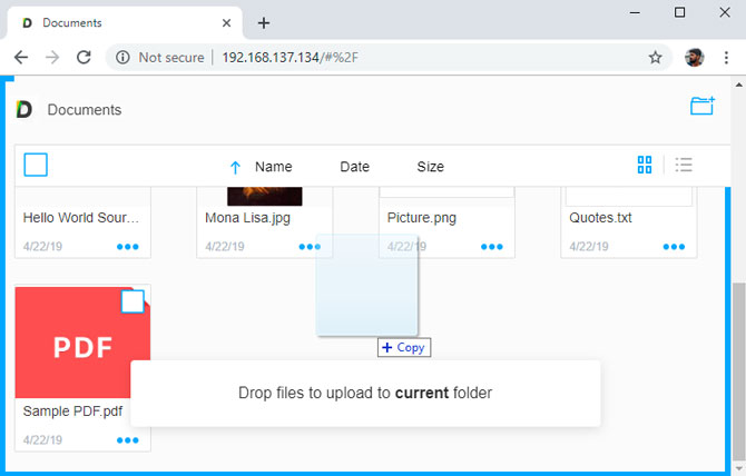 Transfiera fotos de PC a iPhone sin iTunes- Drop