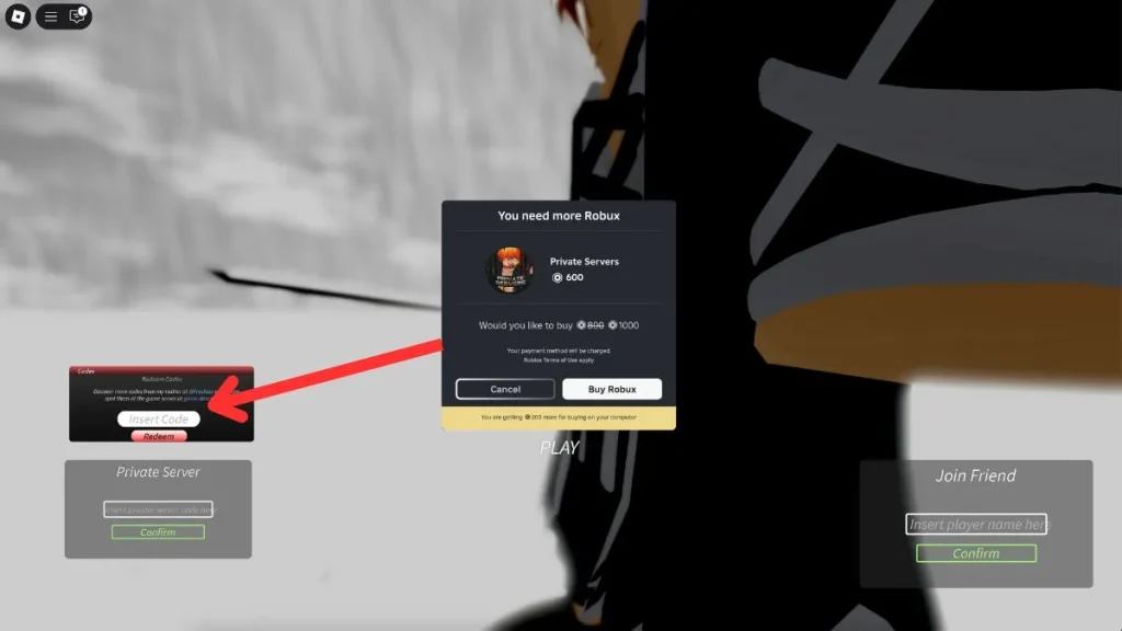 redimir los códigos de Mugetsu de Roblox Project