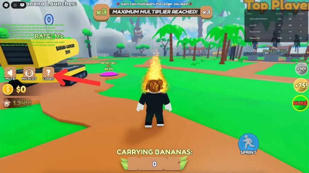 Redime los códigos de magnate de mono Roblox