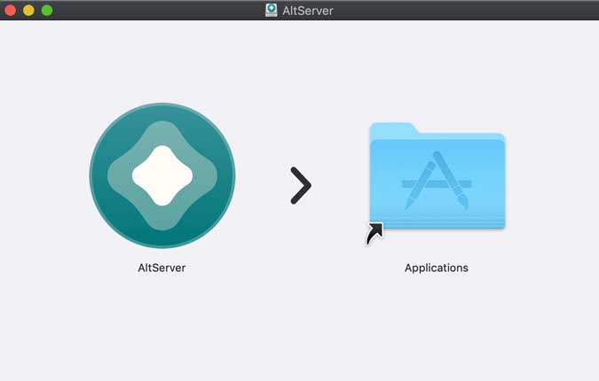 Instale el servidor Alt en la computadora