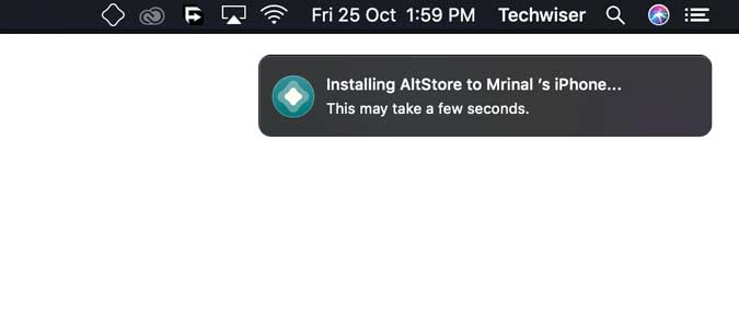 Alt Store en MacBook